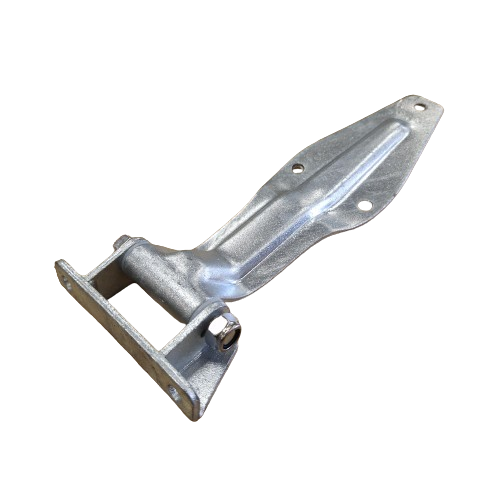 2 X Zinc Plated Steel Flat Door Hinges For Trailers & Horse Boxes – BF #FB7110ZP-2