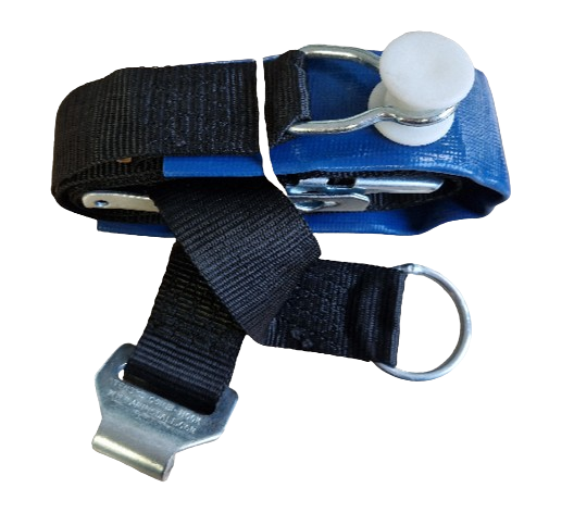 Internal Cargo/ Load Strap 4.9m (C/W Roller & Wear Sleeve)