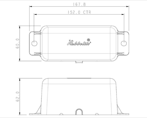 Truck-Lite Shallow Rear Lamp Connection Cover 92392