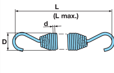 BPW Return Spring 05.397.26.03.0