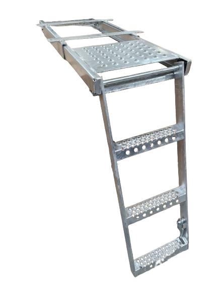 3 Rung Pull-Out Access Step Ladder (C/W Platform)