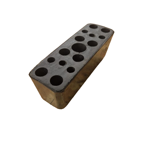 Buffer Rear Solid Rubber 240x80x90 – Trailer Parts Direct