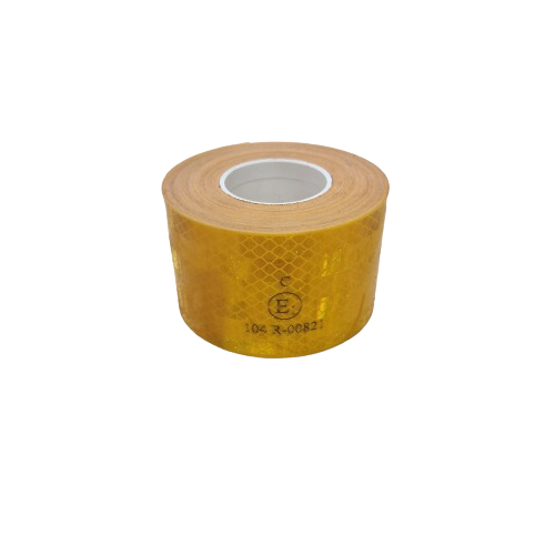 Conspicuity Reflective Tape - Yellow/Amber 10m