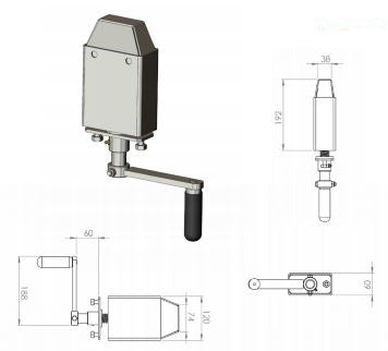 Sliding Post Roof Jacking Unit JU10