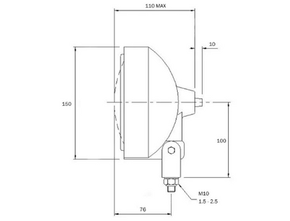 Truck-Lite M56 Reverse Lamp 56/01/01