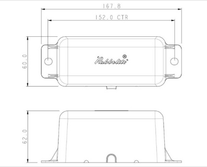 Truck-Lite Shallow Rear Lamp Connection Cover 92392