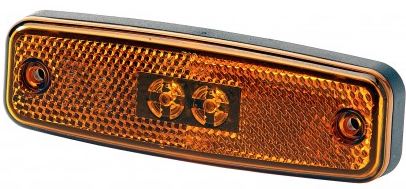 Truck-Lite M891 Side LED Marker Light (C/W 0.5m Lead) Amber 891/03/04